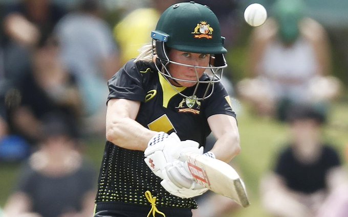 Australia women's Tri-series Beth Mooney scored a half century
