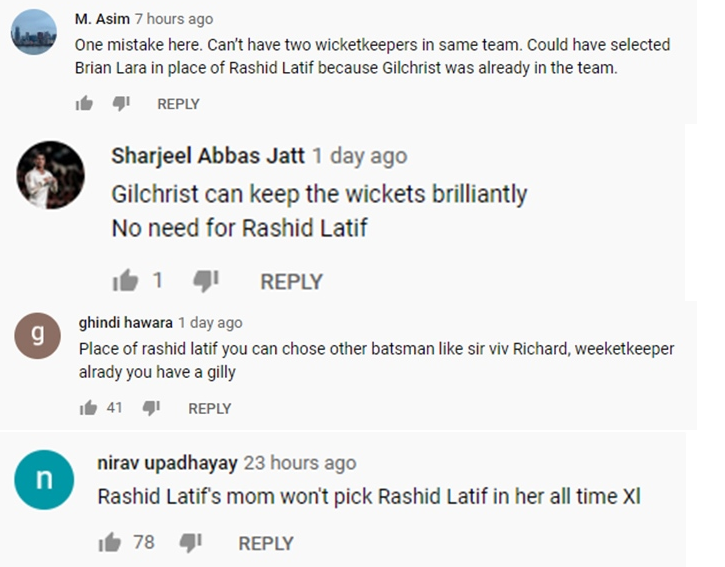 Afridi reveals all time X1