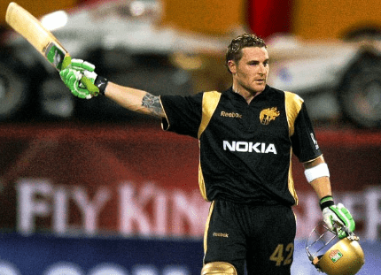 Brendon McCullam scored an impressive ton in the 2008 IPL match against RCB