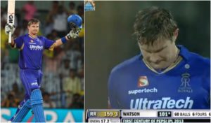 Shane Watson scored maiden T20 century vs CSK in Chennai