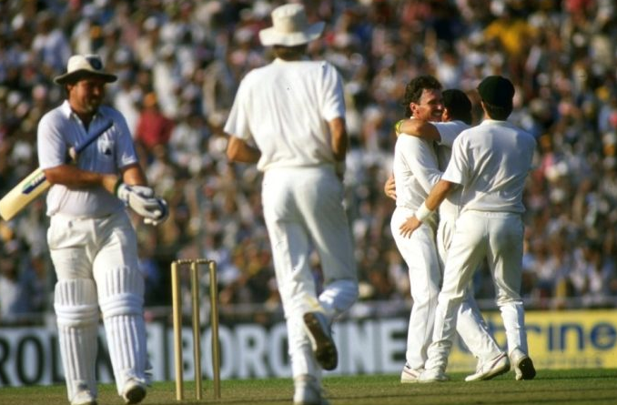 Gatting’s reverse sweep in 1987 world cup final