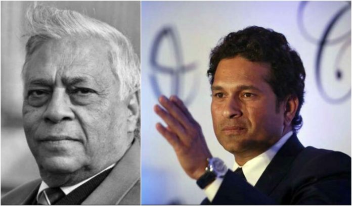 Sachin Tendulkar pays tribute to late Rajinder Goel