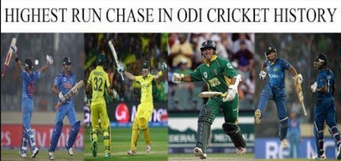 Highest Run Chase in ODI format