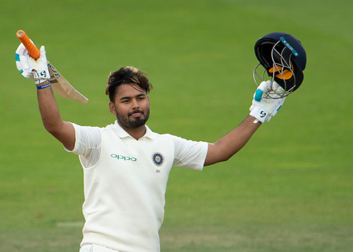 Rishabh Pant made his test debut against Engalnd where he scored an impressive maiden TON