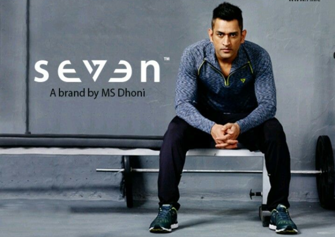 Dhoni owns Seven brand