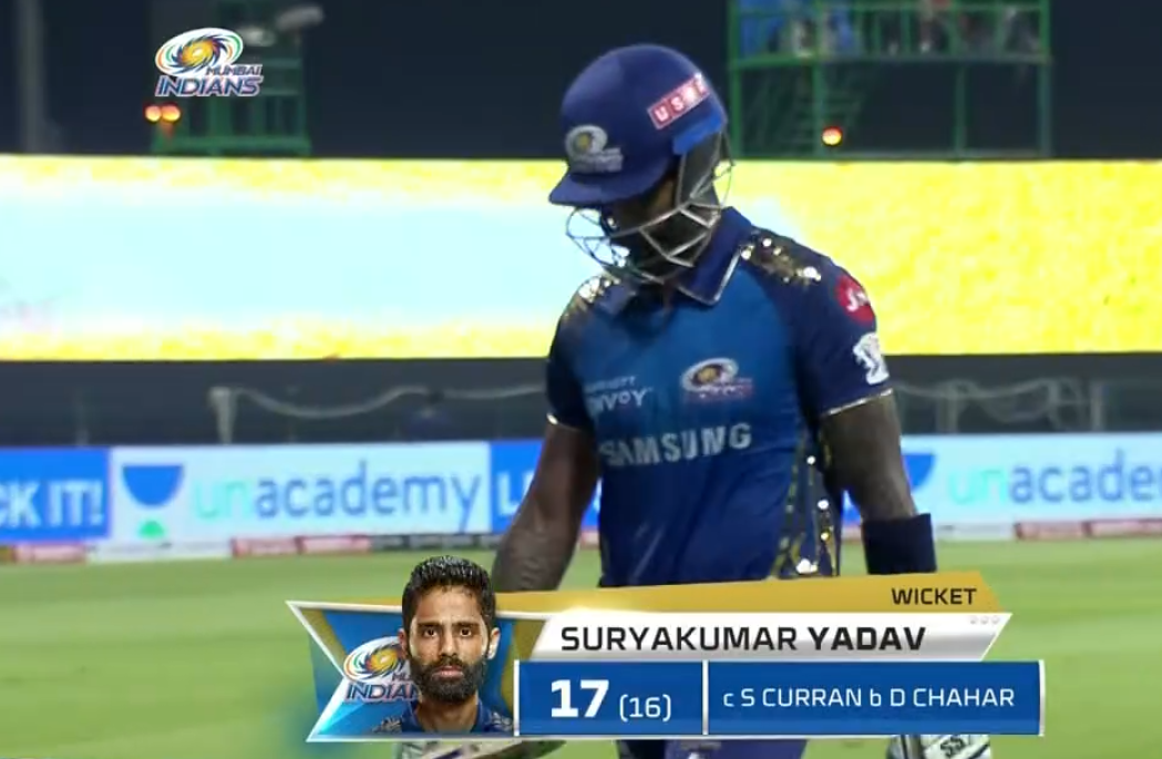 Suryakumar Yadav wicket