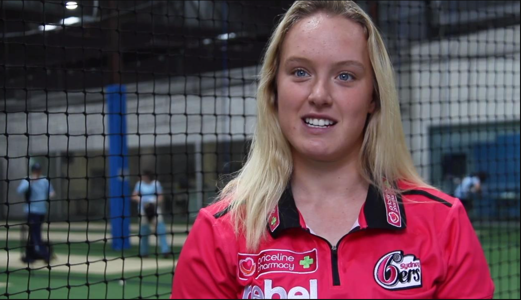 Hayley Silver-Holmes Sydney Sixers WBBL player 