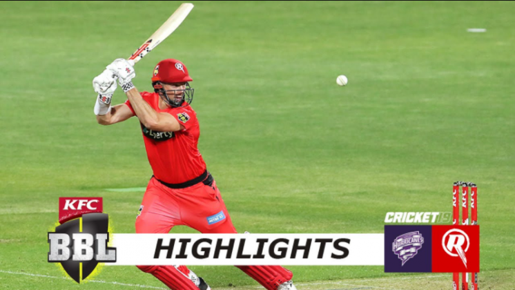 BBL 2020: Hobart Hurricanes Vs Melbourne Renegades Highlights | HH Won ...