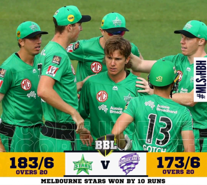 BBL 2020 Melbourne Stars vs Hobart Hurricanes Highlights