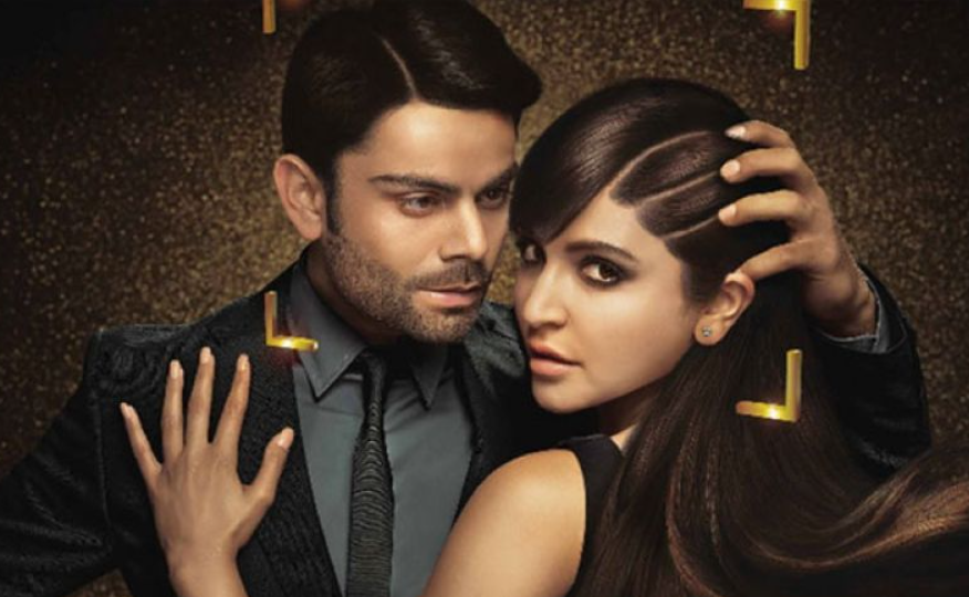 Virat Kohli and Anushka Sharma in an advertisement 