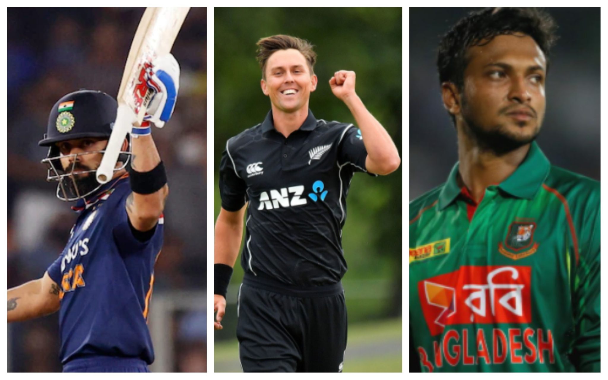 ICC Men's ODI Rankings for Batsmen, Bowlers and AllRounders