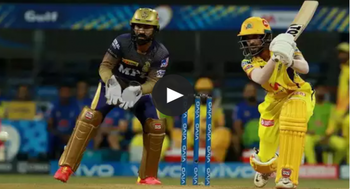 CSK bags the the third victory by beating KKR by 18 runs