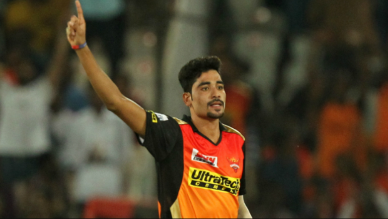 Siraj was bought by the Sunrisers Hyderabad team for the 2017 Indian Premier League for 2.6 crores.