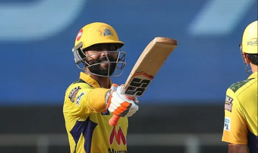 Jadeja smashed 37 runs off the finals over bowled by Harshal Patel in a league match of IPL 2021