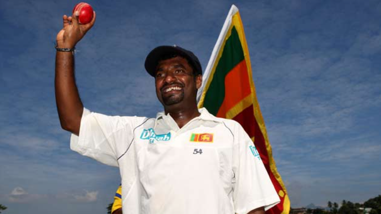 Muttiah Muralitharan holds the top position in the highest test wicket takers list
