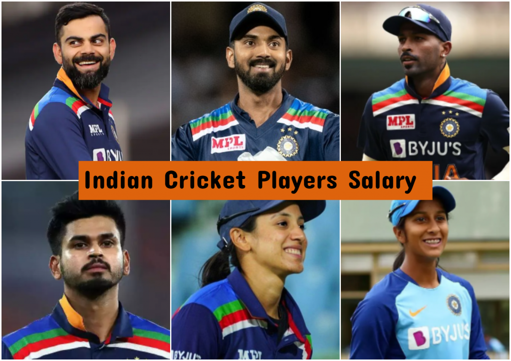 Indian Cricket Players Salary Full List Updated With AllInclusive