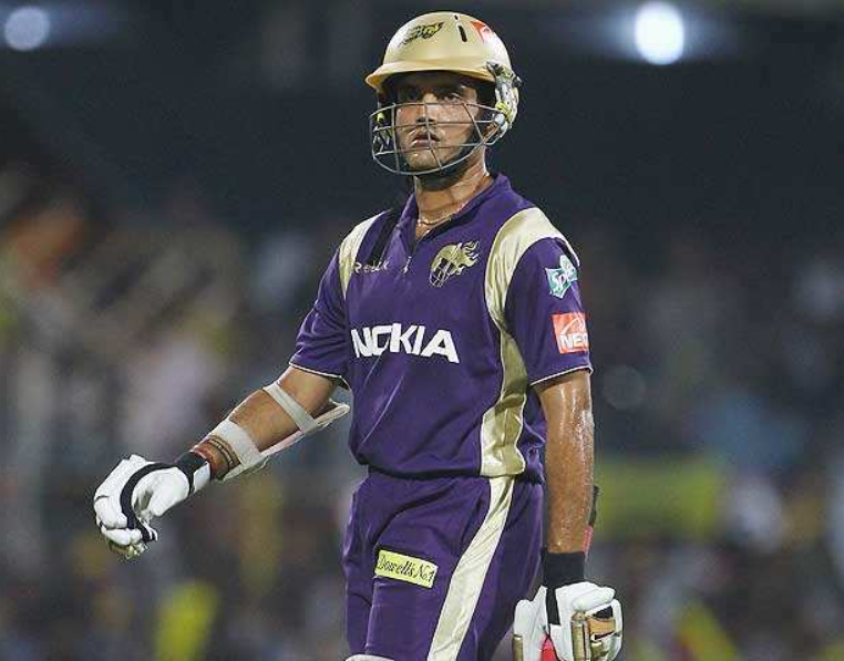 Ganguly was removed from the captaincy of the KKR for the 2009 season