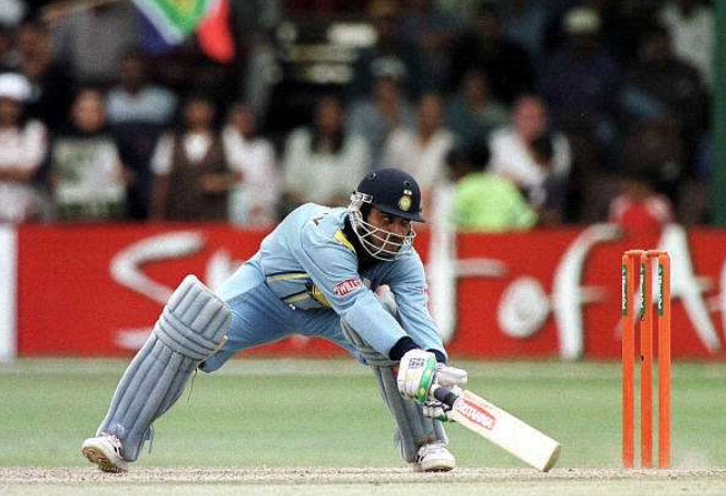 Ganguly scored 141* vs South Africa, Nairobi, ICC KnockOut 2000