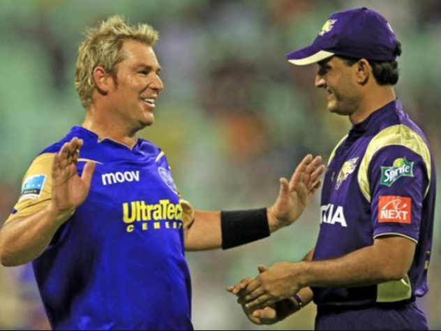 Ganguly late for the toss in KKR vs RR match in IPL 2008