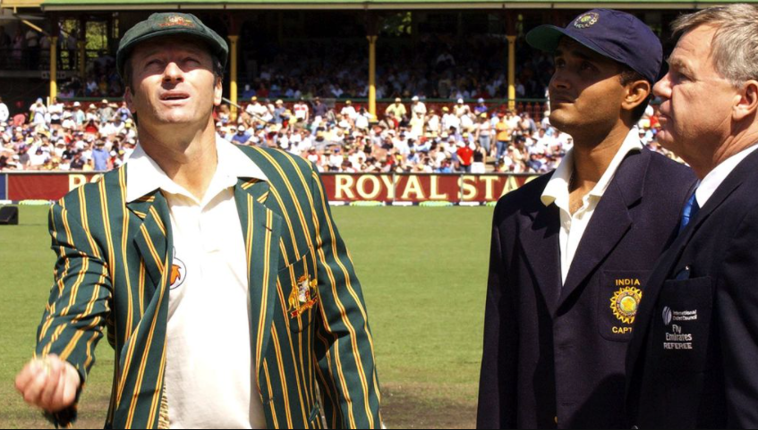 Ganguly reached late for toss in 2001 which made Steve Waugh to lose his temper
