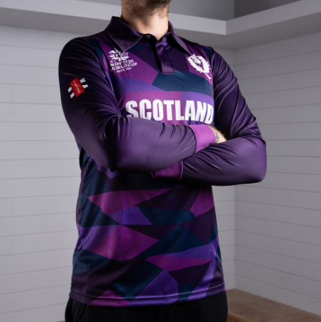 Scotland jersey for T20 World Cup 2021