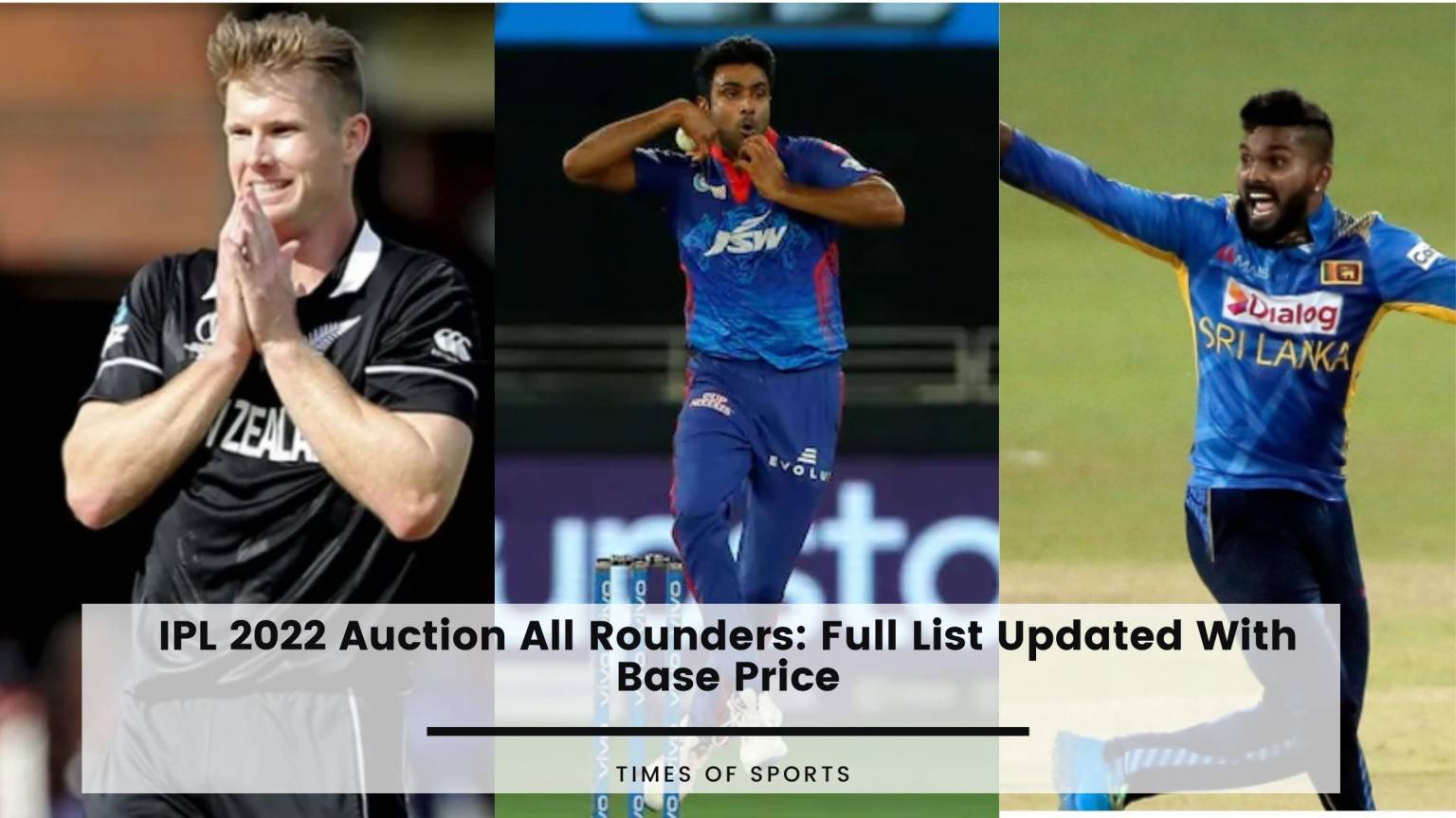 IPL 2022 Auction All Rounders: Full List Updated With Base Price