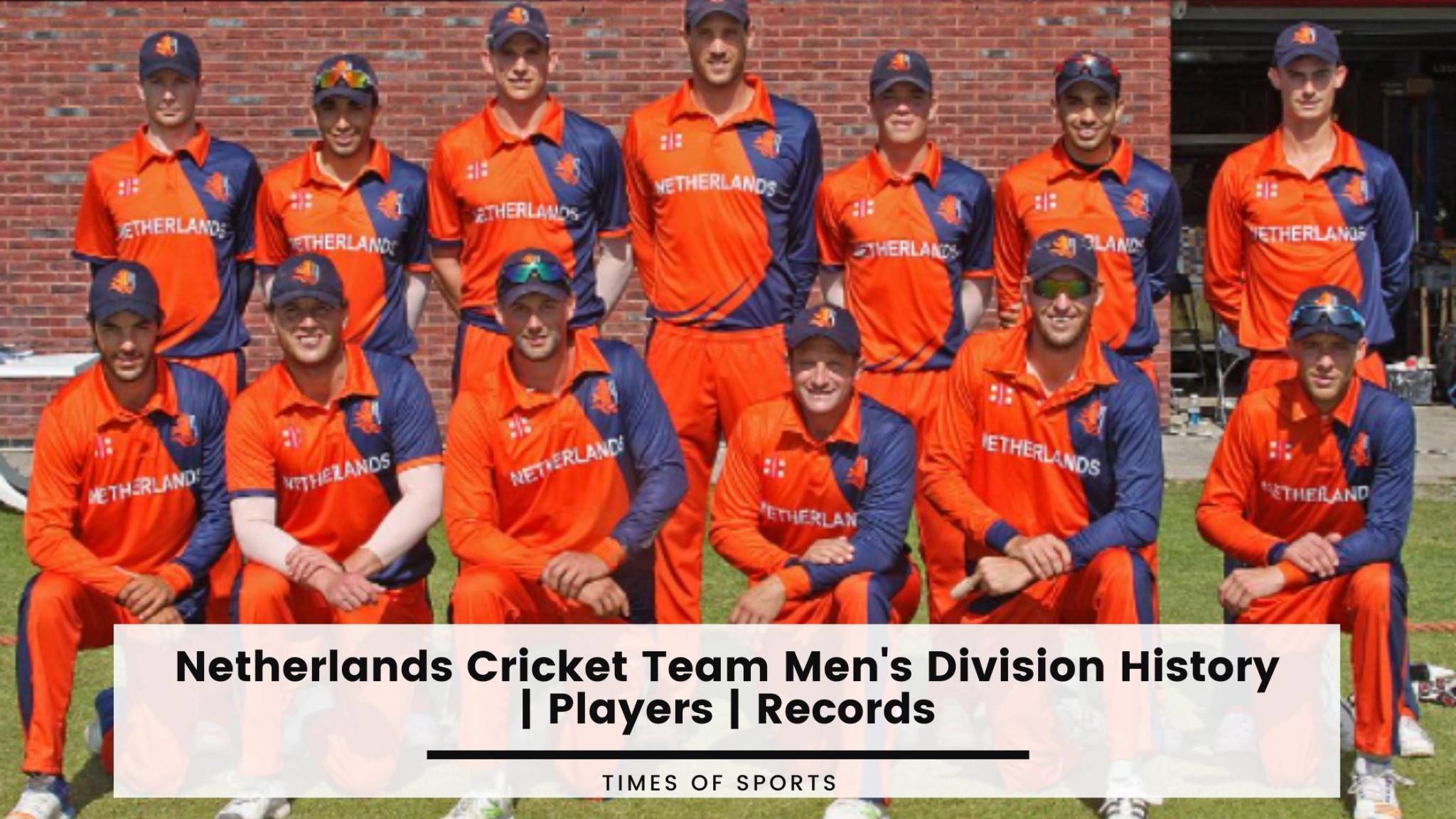 Netherlands Cricket Team  2048x1152 