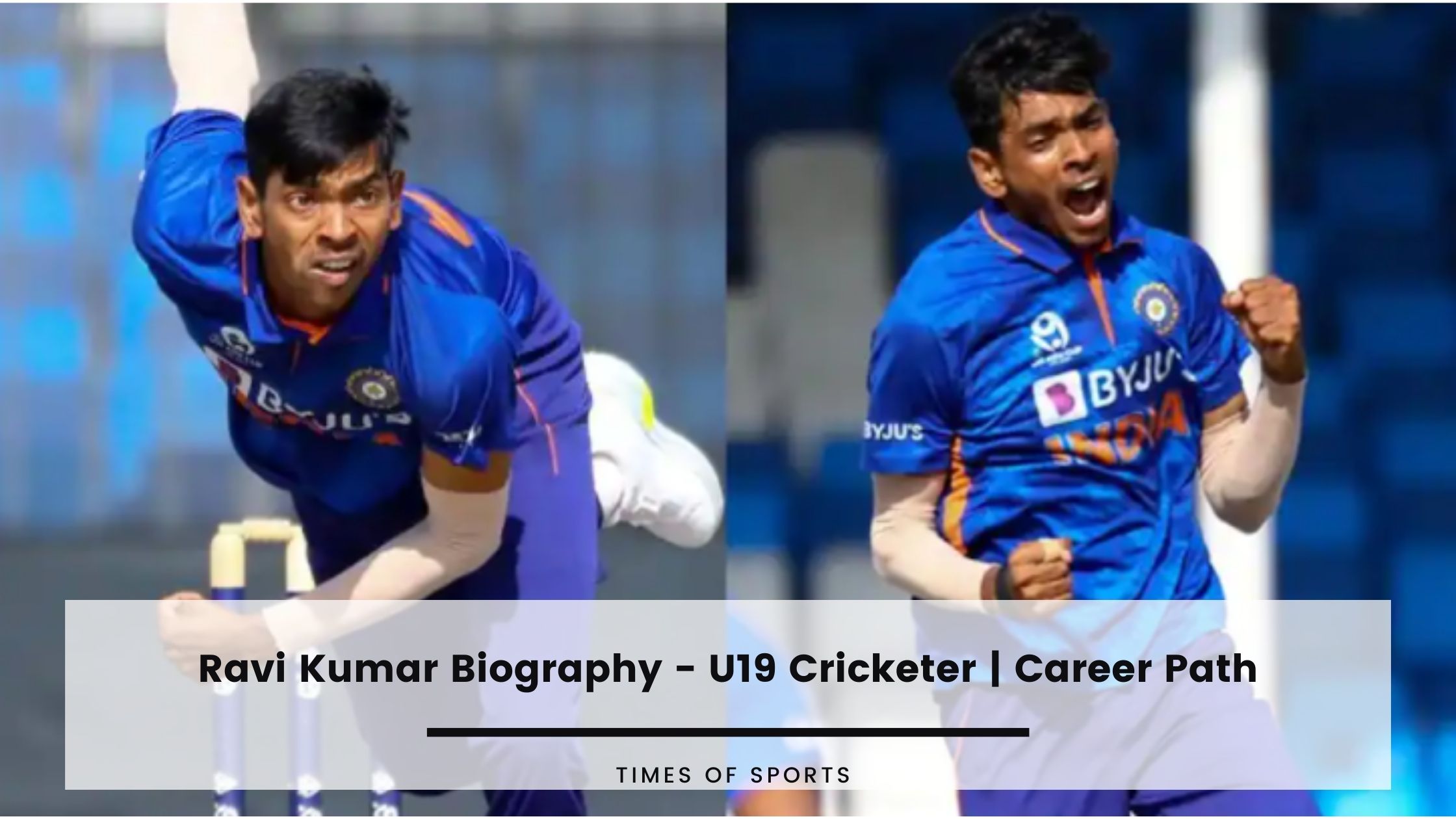 Ravi Kumar U19 Cricketer Biography Career Family Stats