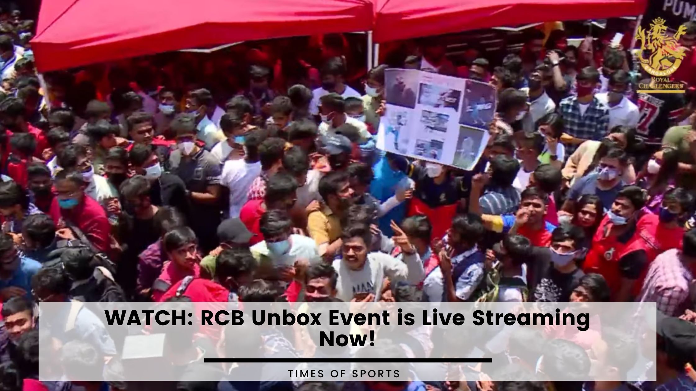 WATCH RCB Unbox Event is Live Streaming Now!