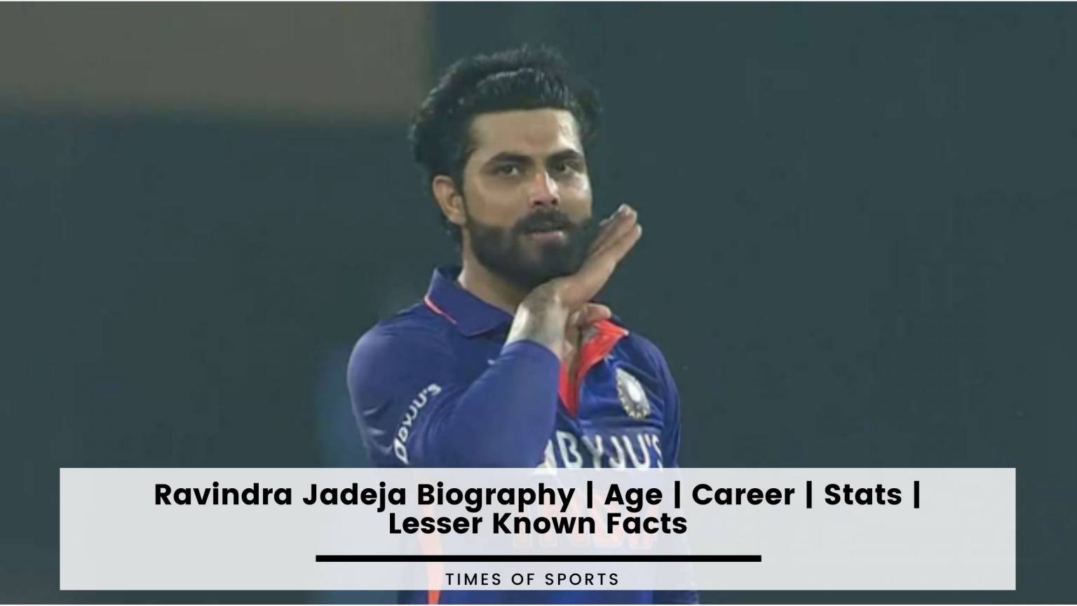 Ravindra Jadeja Biography Age Career Stats Lesser Known Facts