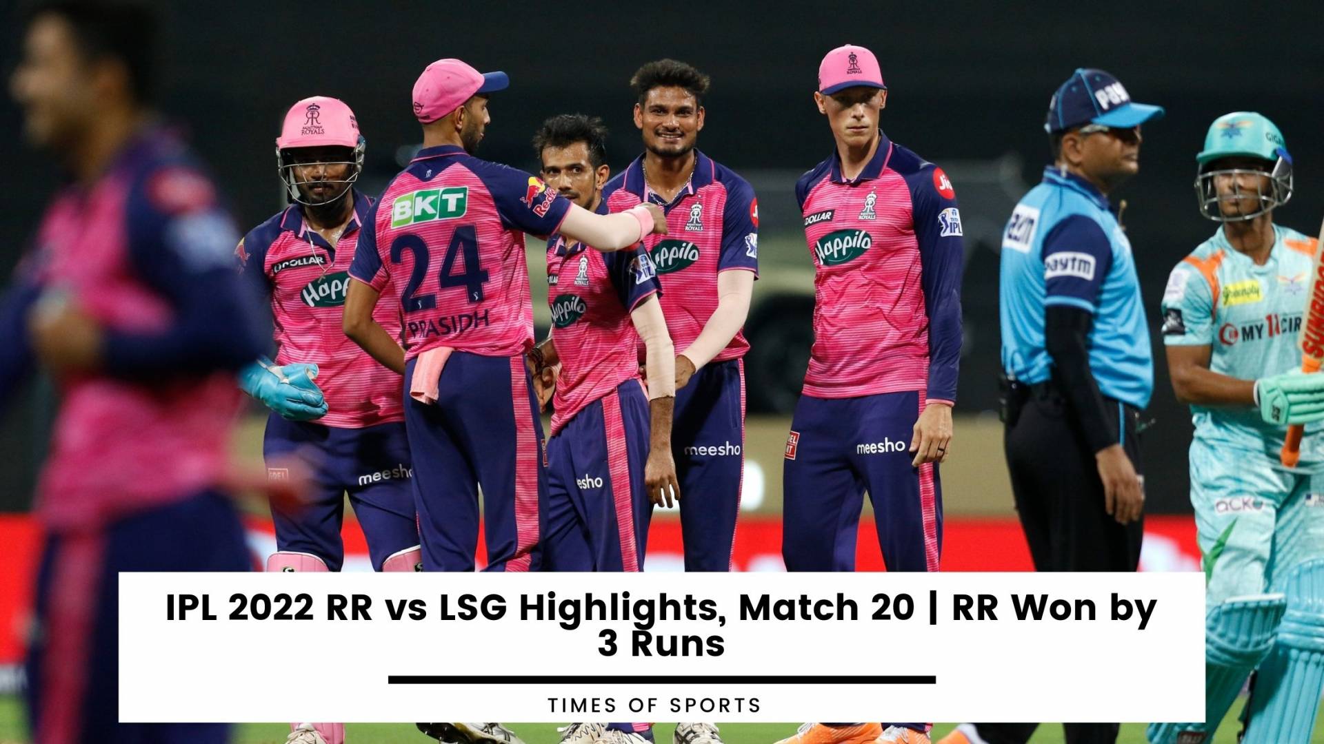 Ipl 2022 Rr Vs Lsg Highlights Match 20 Rr Won By 3 Runs 6854