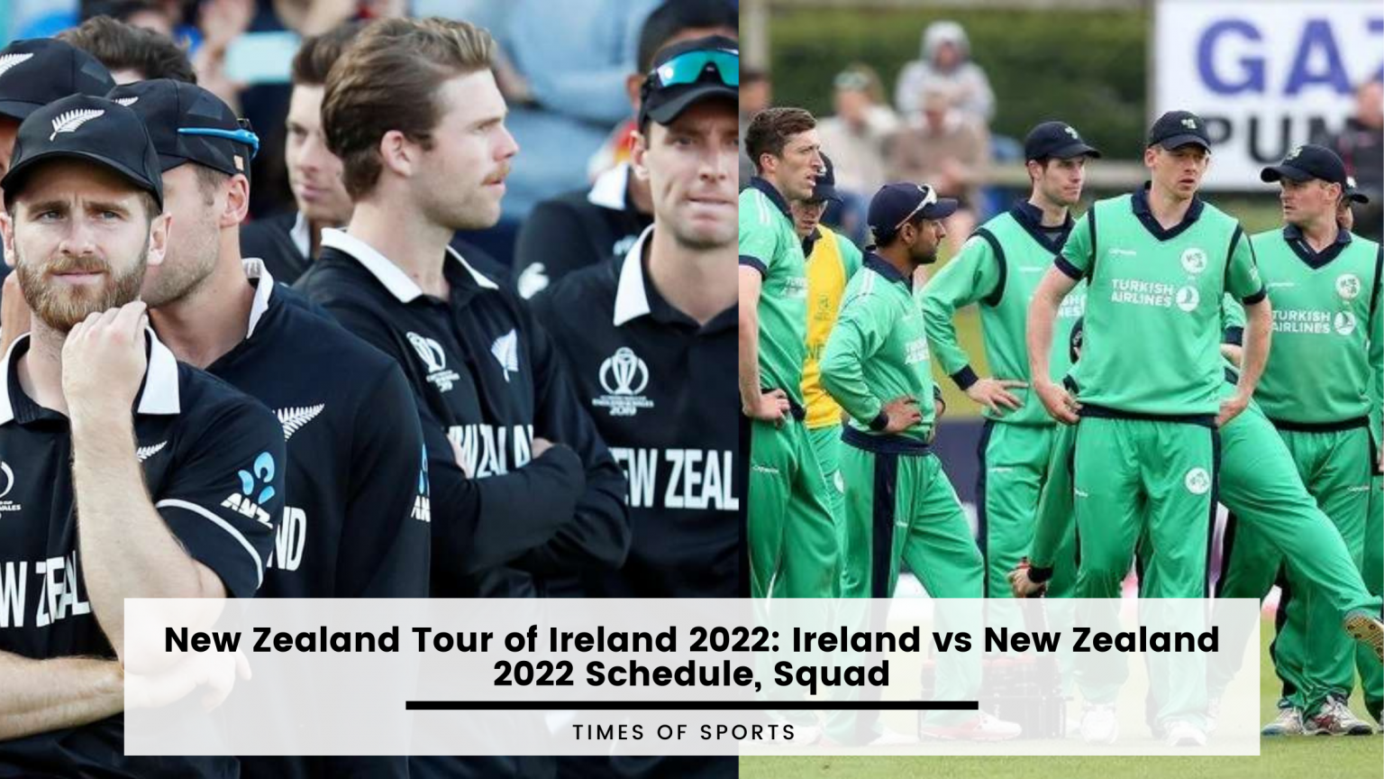 New Zealand Tour of Ireland 2022 Ireland vs New Zealand 2022 Schedule