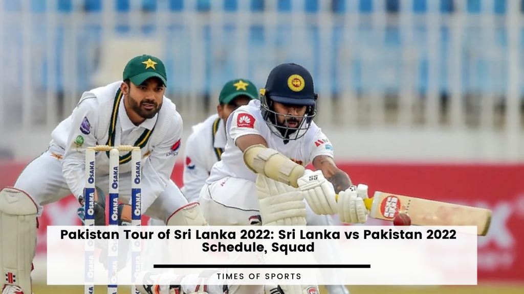 pakistan tour of sri lanka 2022