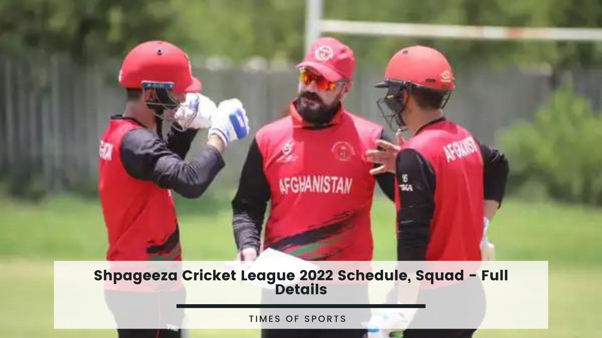 Shpageeza Cricket League 2022 Schedule, Squad Full Details