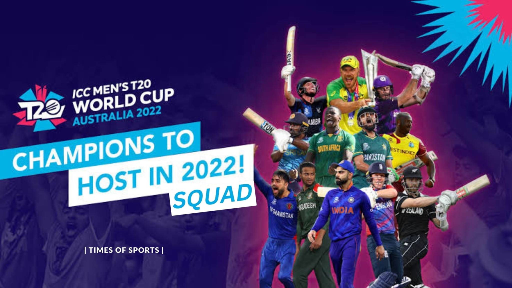 T20 World Cup 2022 Squad - ALL Team Replacement List