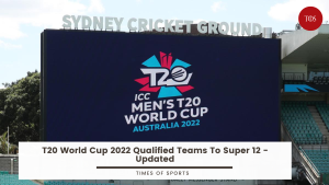 T20 World Cup 2022 Qualified Teams
