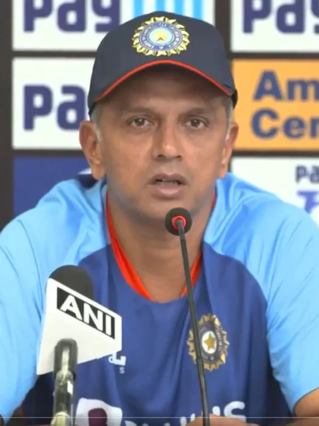 Rahul Dravid in Press Conference