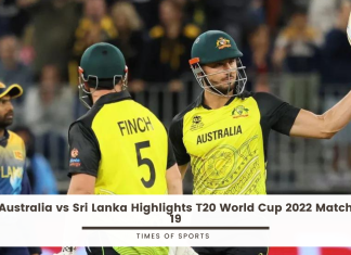 Australia vs Sri Lanka Highlights