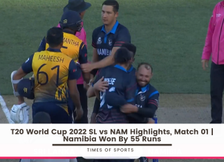 T20 World Cup 2022 SL vs NAM Highlights