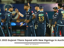 IPL 2023 Gujarat Titans Squad