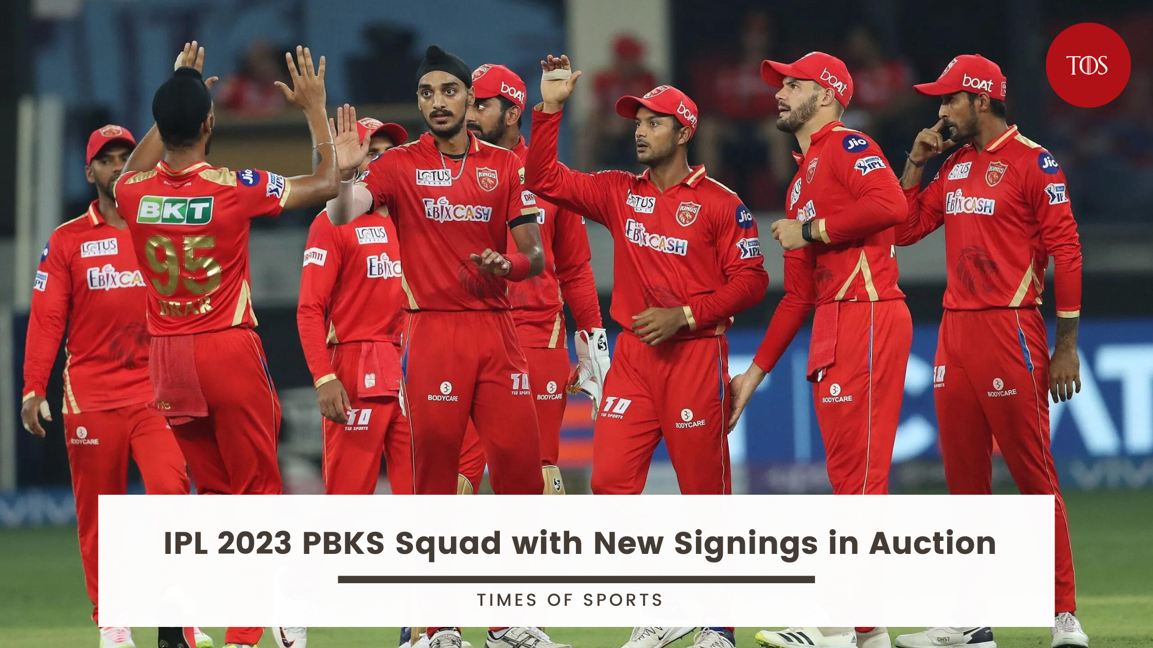 IPL 2023 PBKS Squad