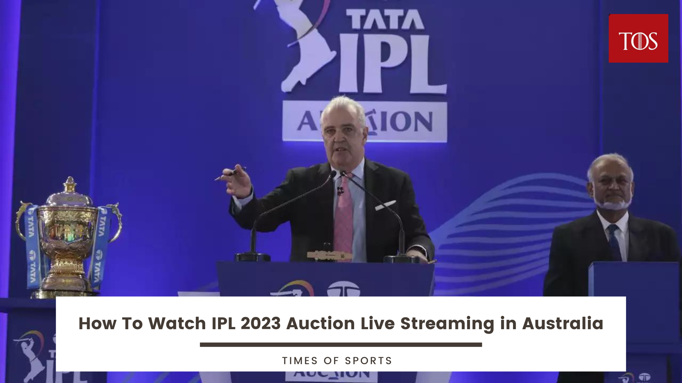 How To Watch Ipl 2023 Auction Live Streaming In Australia