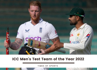 ICC Men's Test Team of the Year 2022
