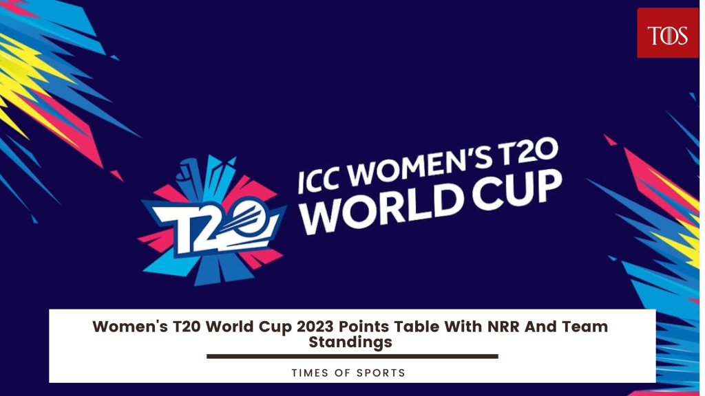 Women's T20 World Cup 2023 Points Table With NRR, Points