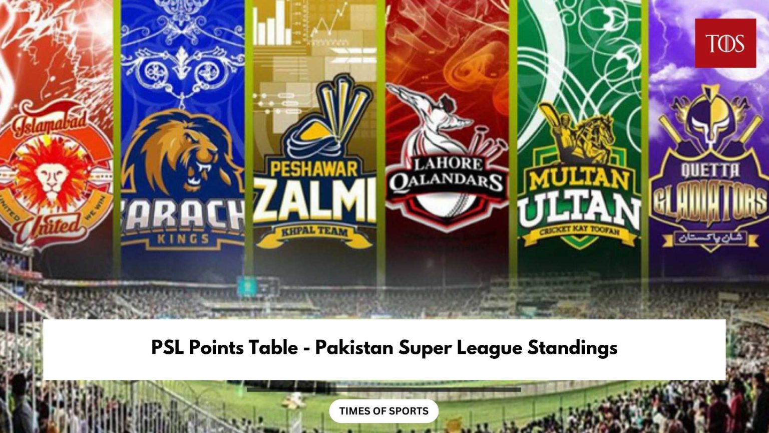 PSL Points Table Pakistan Super League Standings