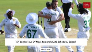 Sri Lanka Tour Of New Zealand 2023