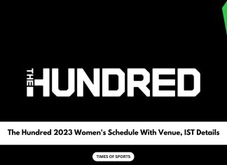 The Hundred 2023 Women's Schedule