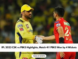 IPL 2023 CSK vs PBKS Highlights