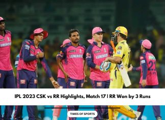 IPL 2023 CSK vs RR Highlights