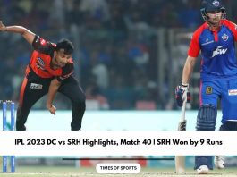 IPL 2023 DC vs SRH Highlights